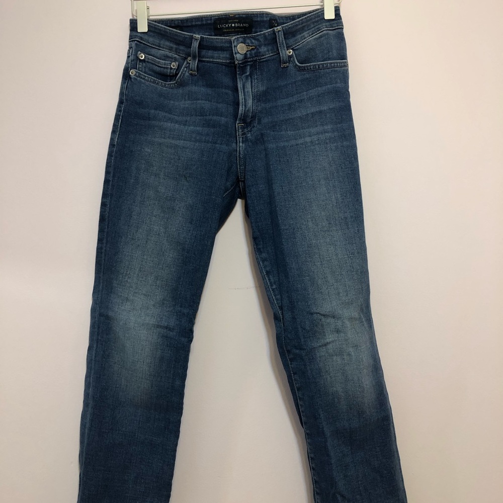 Lucky Brand Sweet Straight Fit Medium Wash Jeans